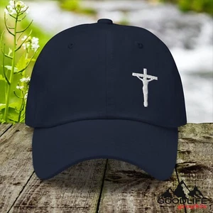 Gorra de béisbol religiosa Cristo en la cruz papá sombrero para hombre mujer - Imagen 1 de 34