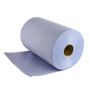 Putztuchrolle Putztuch Papiertuch Rolle blau 3 lagig für Werkstatt Freizeit - Bild 1 von 4