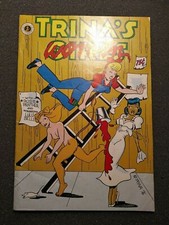 TRINA'S WOMEN #1,"ROSIE THE RIVETER" TRINA ROBBINS/KITCHEN SINK $.75 FIRST PRINT