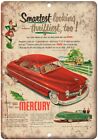 1949 Mercury Ford Vintage Auto Werbung Reproduktion Metallschild A313