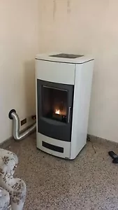 Stufa pellet Piazzetta P163 11kw Canalizzata doppio motore - Imagen 1 de 1