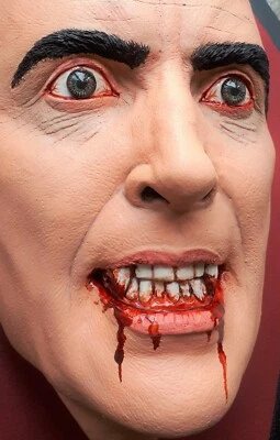 life size bust dracula christopher lee Realistic Style - Image 1 of 4