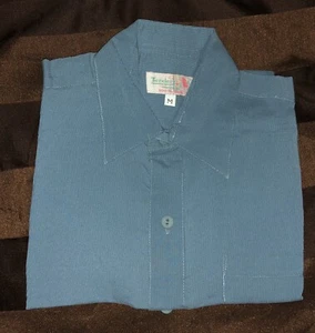 Camisa de seda para niños talla L, azul de alta calidad - Imagen 1 de 2