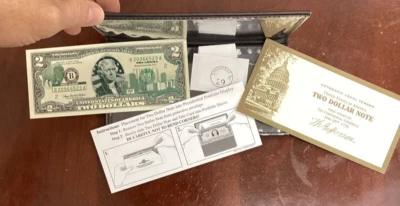 2003 Two Dollar Bill World Reserve Monetary Exchange - 4 Included In Bundle - Image 1 of 4