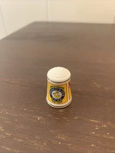 Vintage 1980 The Country Store Fine Porcelain Thimble Arm & Hammer Soda New York - Picture 1 of 3
