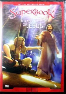 Superbook: The Miracles of Jesus Chris Joy and Gizmo Brand NEW DVD - Picture 1 of 2