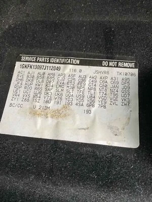 Bomba de dirección asistida usada se adapta a: 2007 Gmc Yukon nuevo estilo piel de puerta lisa 5,3 Gra Foto 1 de 4