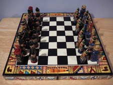 Chess Set Indians vs Black Coats #2