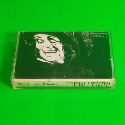 Vintage GOTH The Empire Hideous This Evil on Earth Cassette Tape 1991 TESTED ✔ - Image 1 of 4