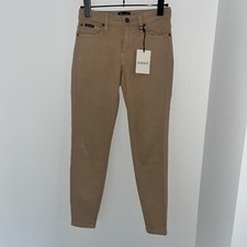 new bardot tan skinny leg jeans size 9 sold out 