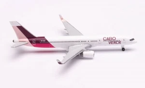 New! Herpa 534598 Cabo Verde Airlines Boeing 757-200 1:500 scale diecast model - Picture 1 of 1