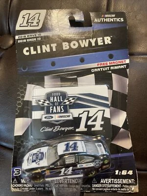 Clint Bowyer - #14 - WITH MAGNET - Nascar Authentics - 2018 Wave 10 - New - Image 1 of 4