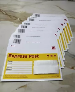 10 X Express Post Medium (C5) Envelope - 10 Pack Express Post - Picture 1 of 1