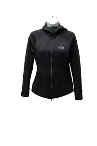 The North Face Womens Fleece Lined Full Zip Hooded Lightweight Jacket, Black, S - Picture 1 of 5