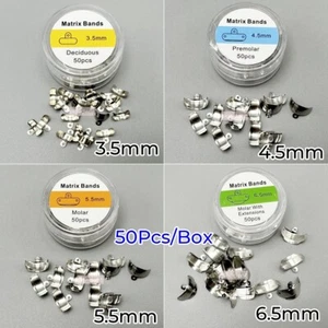 Bandas Matrices Dentales Palodent Estilo V3 Seccionales Contorneadas Matrices Repuesto 4 Tamaños - Imagen 1 de 14