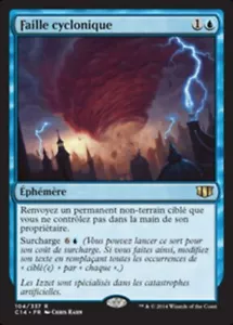 Magic The Gathering MTG CYCLONIC RIFT FRENCH Commander 2014 NM Near Mint - Picture 1 of 1
