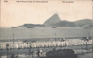 Pão d'Assucar / Sugarloaf Mountain, BRAZIL - View from Palacio Monroe - 1911 - Picture 1 of 2