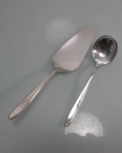 Tortenheber + Sahnelöffel Wilkens Sarina 90er versilbert - Picture 1 of 4