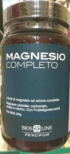 MAGNESIO COMPLETO 400 g Principium Bios Line OFFERTA LIMITATA - Foto 1 di 1