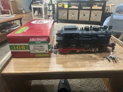 LGB 2080S G Scale 2-6-2 Powered Tank Steam Locomotive Train Large W BOX - Image 1 of 4