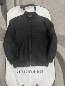 A.P.C Mathieu Men’s Jacket Size Small grey wool - Picture 1 of 3