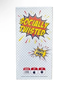 PREMIADO SOCIALMENTE RETORCIDO FAMILIA ADULTO FIESTA JUEGO DE CARTAS SELLADO DE FÁBRICA DIVERSIÓN - Imagen 1 de 4