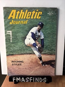 T3 1979 SANDY KOUFAX Athletic Journal March Baseball Magazine  - Picture 1 of 1