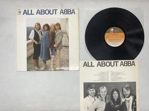 ABBA ALL ABOUT ABBA Japan LP [50478ER] - Picture 1 of 2