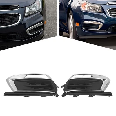 Front Bumper Fog Light Cover For 15 Chevrolet Cruze 16 Cruze Limited Left +Right Foto 1 de 4