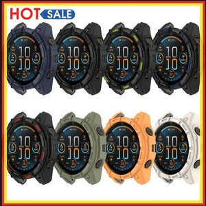 Cadre de protection étui creux en TPU anti-rayures pour montre connectée Garmin Enduro 3 - Photo 1/36
