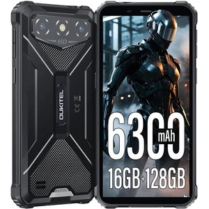 OUKITEL G3 Outdoor  Smartphone 6300mAh  16 GB + 128 GB Handy Ohne Vertrag 6 Zoll - Bild 1 von 8