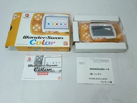 Wonder Swan Color Boxed Console WonderSwan Select Color Blue Orange Black Tested