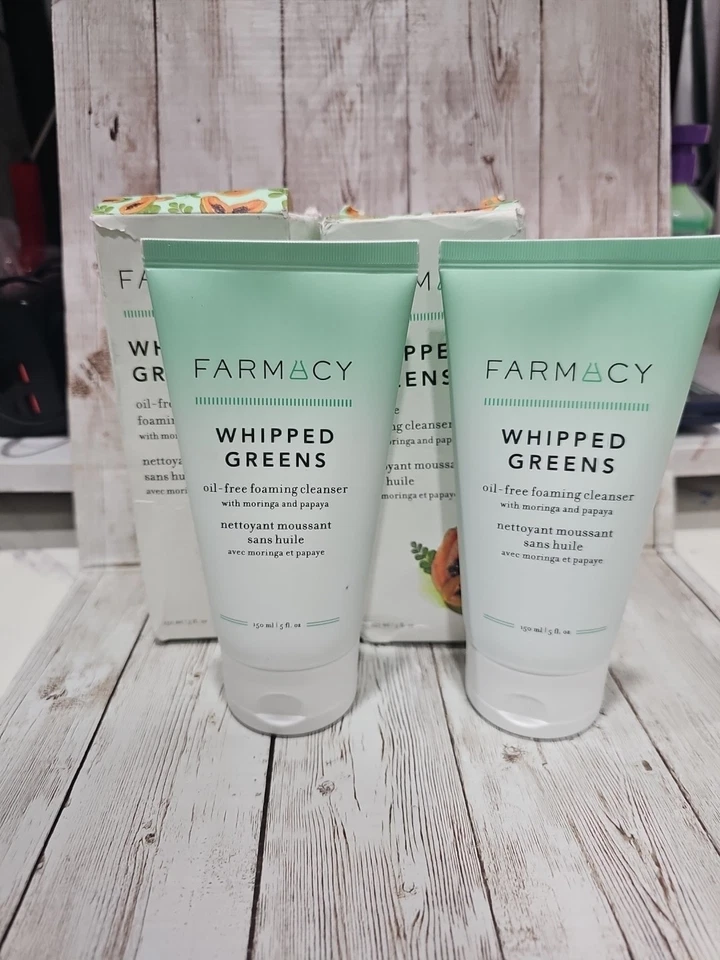 Farmacy Whipped Greens Oil Foaming Cleanser 5 Oz 150ml