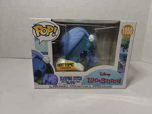 Funko Pop! Lilo And Stitch Sleeping Stitch #1050 Hot Topic Exclusive - Picture 1 of 6