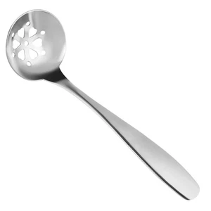 Stainless Steel Soup Spoon Kitchen Skimmer Food Strainers for Colander - Picture 1 of 12