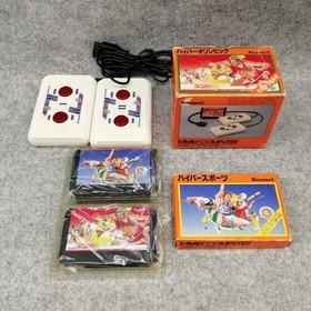 Famicom Software Model Hyper Olympic Hyper Sports Konami LOw19