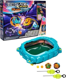 Beyblade Burst Quad Strike Battle Set X4 Quad Zones Raro F6780 - Imagen 1 de 15