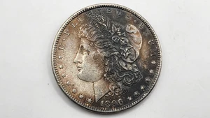 1896 US 1 Dollar Silver Coin - Morgan Dollar - KM#110 - Picture 1 of 4