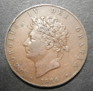 Halfpenny 1826 - UK George IV - Picture 1 of 2