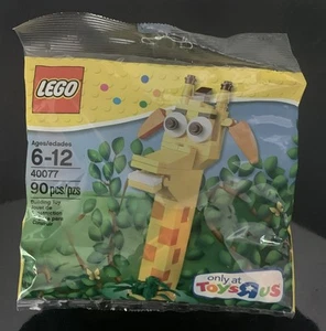 LEGO 40077 GEOFFREY Giraffe TOYS R US Exclusive 90 pc Set New Sealed Poly Bag - Picture 1 of 3