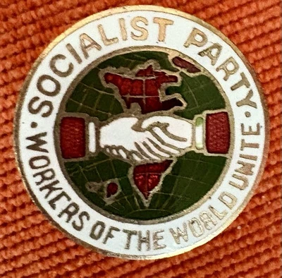 Prendedor insignia ojal esmaltado Unite del Partido Socialista de colección Foto 1 de 4