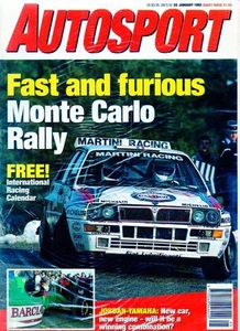 Autosport Magazin 30. Januar 1992 - Bild 1 von 1