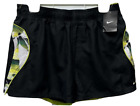 Nike Activewear Gym shorts Womens polyester Large elastic waistband black floral