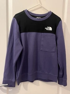 Purple North Face Jumper Age 12 - Picture 1 of 2