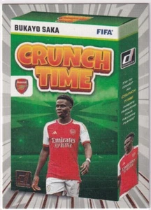Panini Donruss Soccer 2023-24 Card No. 6 Bukayo Saka Crunch Time Bronze - Bild 1 von 2