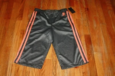 NWT JUICY COUTURE BOYS GRAY/ORANGE 3/4 LENGTH SWEATPANTS SIZE 14 - Image 1 of 3