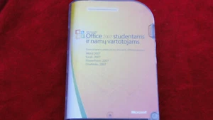 Microsoft Office Home And Student 2007 Win32 Lithuanian CD Genuine - Picture 1 of 8