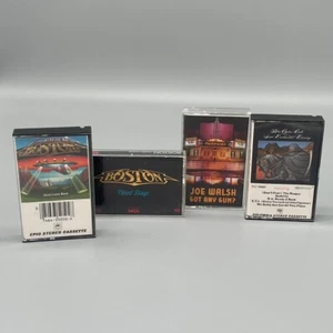 Classic Rock Cassette Lot (4) Boston Blue Oyster Cult Joe Walsh - Bild 1 von 11