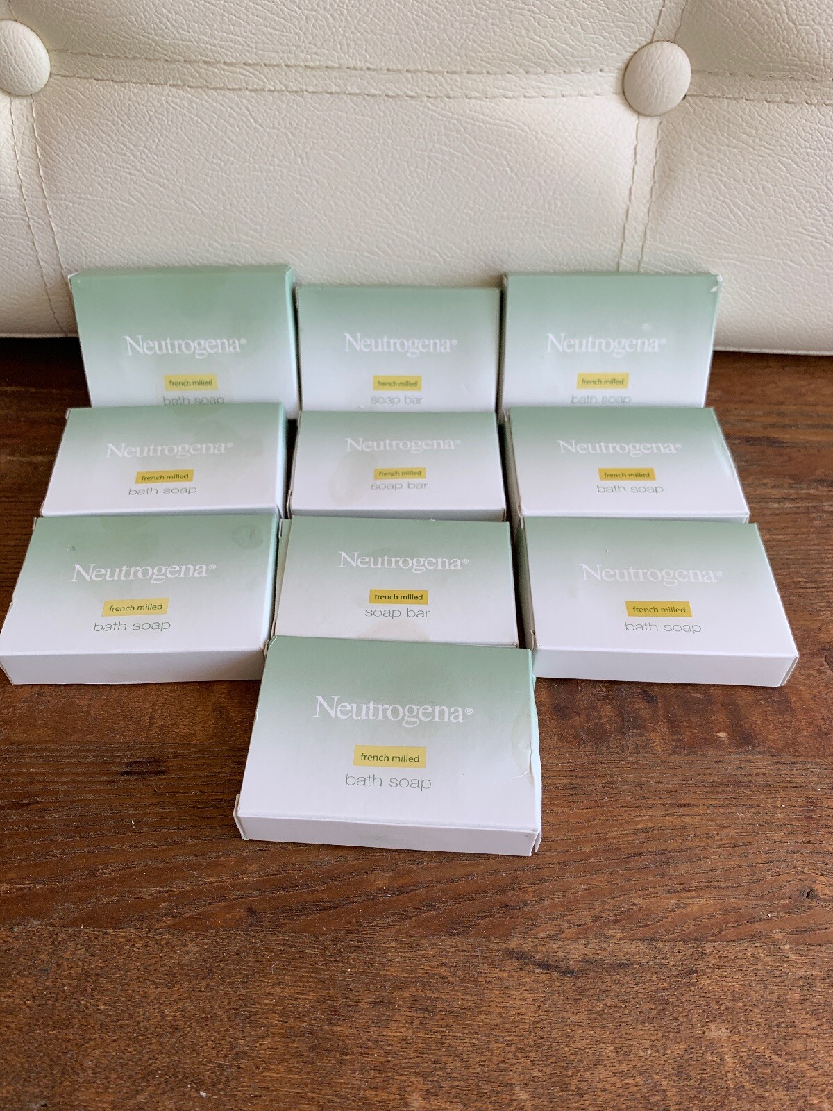 Neutrogena French Milled Soap Lot of 10 Bars New in Box Travel Gym Hotel  Bar | eBay