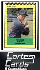 Todd Nace 1991 ProCards #3435  Pittsfield Mets